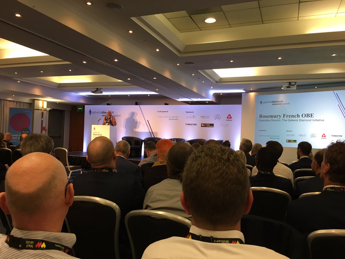 gdbizsally's tweet photo. Great to hear from Rosemary French today. One of the excellent speakers @GDEconSummit #GD19 #networking #gettingbusinessdone @gdbmembership @aroragatwick https://t.co/IrHP2QUK5O