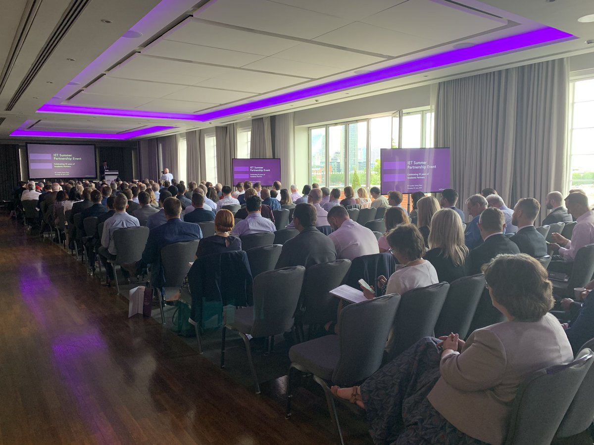 Beardy_58's tweet image. An incredible turn out at @TheIET Summer Partnership Event today, bringing together academia, industry and the MOD to celebrate 10 years of IET Academic Partners! #IETPartnerships