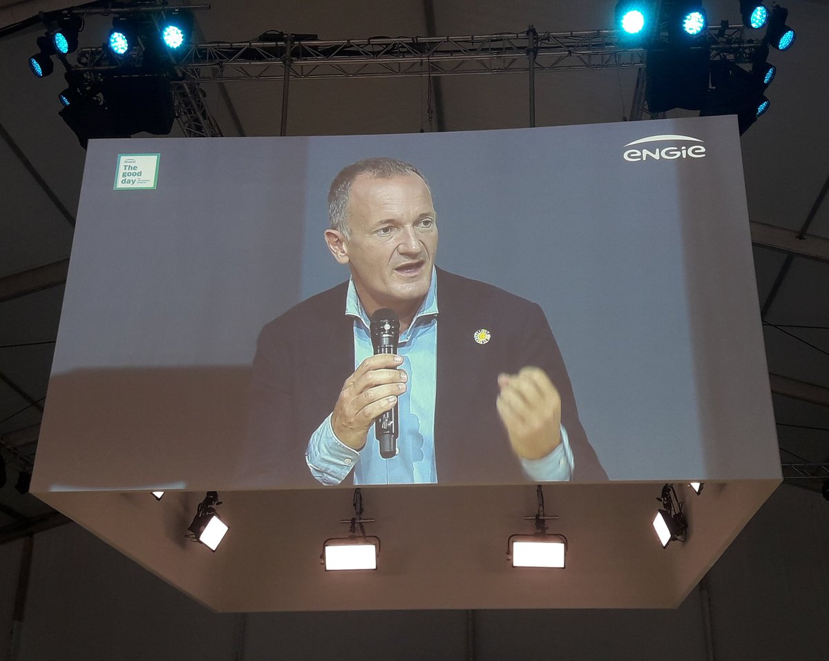 MaxuhV's tweet photo. Steve Howard : " Don't be optimistic or pessimistic, be a serious possibilist ! Imagine all the possible futures and act to make things happen ! " #ActWithEngie #TheGoodDay #ZeroCarbonTransition @ENGIEgroup https://t.co/Cv4zMgdPci