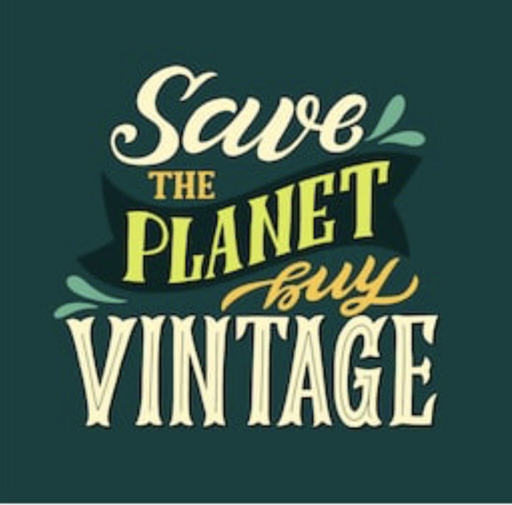 We can all do our bit #savetheplanetbuyvintage #buysecondhand #reducereuserecycle #otterystmary #eastdevon #devon #vintage #vintagecollectibles #vintagefurniture #curiosities #preloved #oldbooks #glassware #studiopottery #costumejewellery #antiques #secondhand #exeter #shoplocal