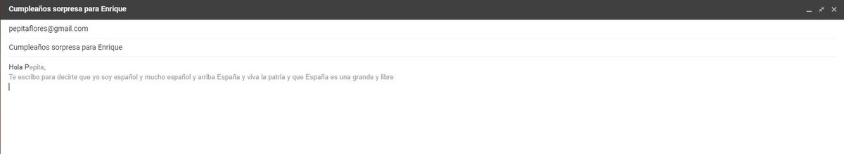 Desde que <a href="/gmail/">Gmail</a> ha empezado a proporcionar la "redacción inteligente" de correos electrónicos, me está jugando una mala pasada...