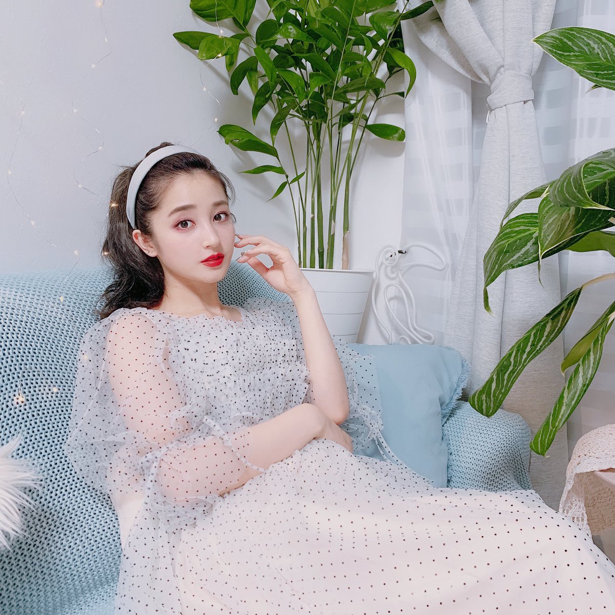 新希咲乃 にきさきの Twitterren オールバックポニーテールです カチューシャは必須 だいすき