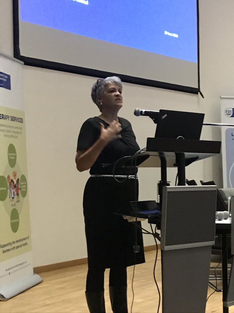 BroNeville's tweet photo. Warda Conrad contexualising Transform to Perform within Inclusive Education practice. #DISEScolloquium #sharinginclusivepractices @DoveWarda @WCED_HOD @WCEDnews @WCED_CTLI @WCED_Districts https://t.co/3LBV73PQfc
