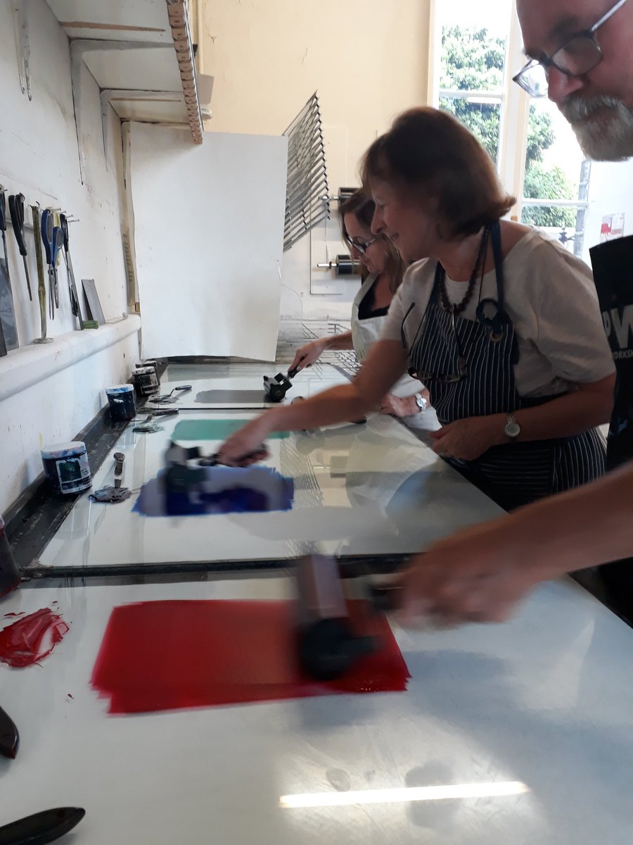 wyprintworkshop's tweet photo. Coming up next week! Monoprinting – Taster Session
Thurs 27 June, £30 - Evening session, 6 - 9

Join artist Cath Brooke and spend an evening exploring monoprinting

Find out more -
https://t.co/zpTQBWOBnU

#monoprinting #wypw #printworkshop #westyorkshire #printmakingcourses https://t.co/w57IQqUTks