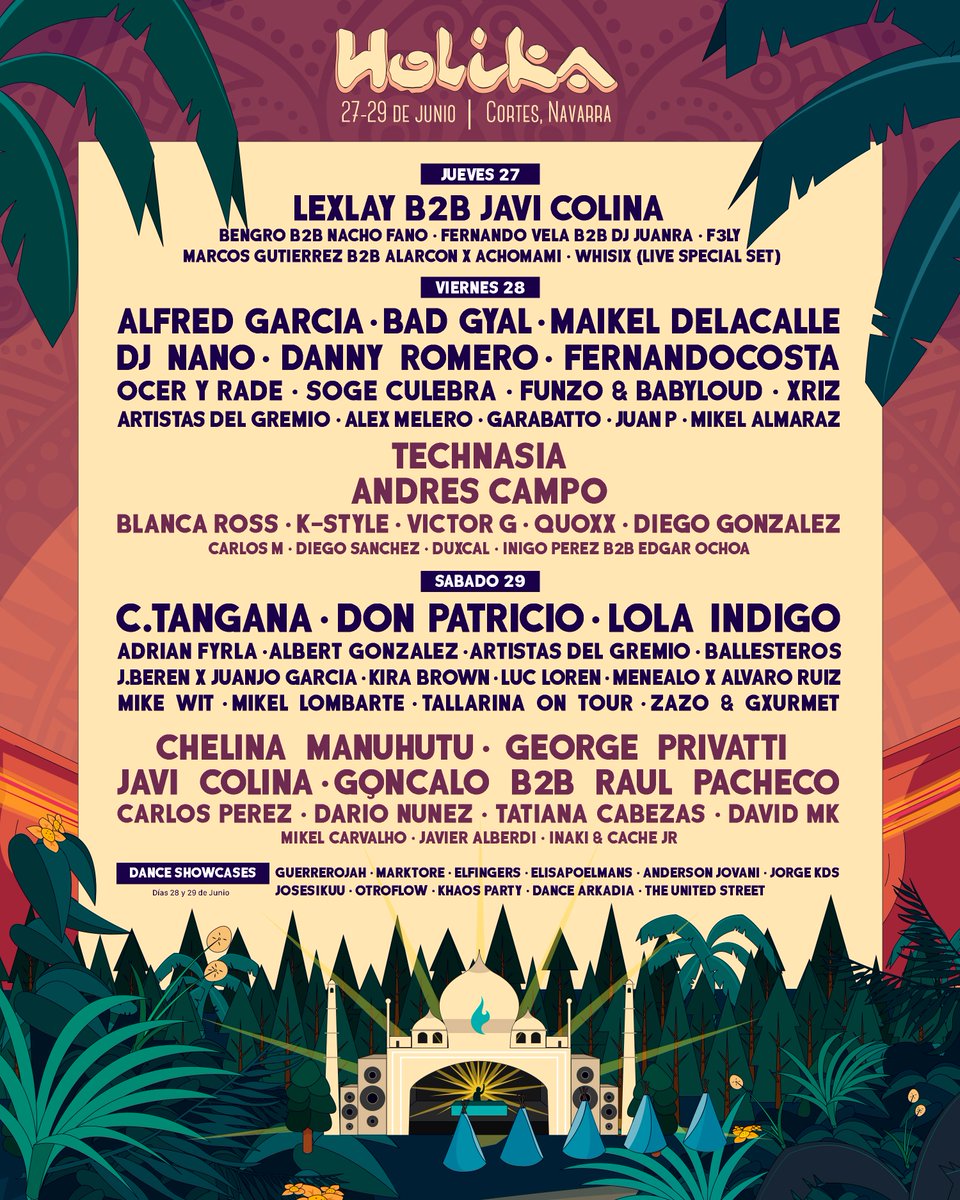 NavarraTV's tweet photo. ¡ESTAMOS DE SORTEO! Sorteamos entradas para el Holika Festival. Si quieres conseguirlas dinos la canción que no pueda faltar y haz RT. ¡Suerte! https://t.co/b9umovRBpH