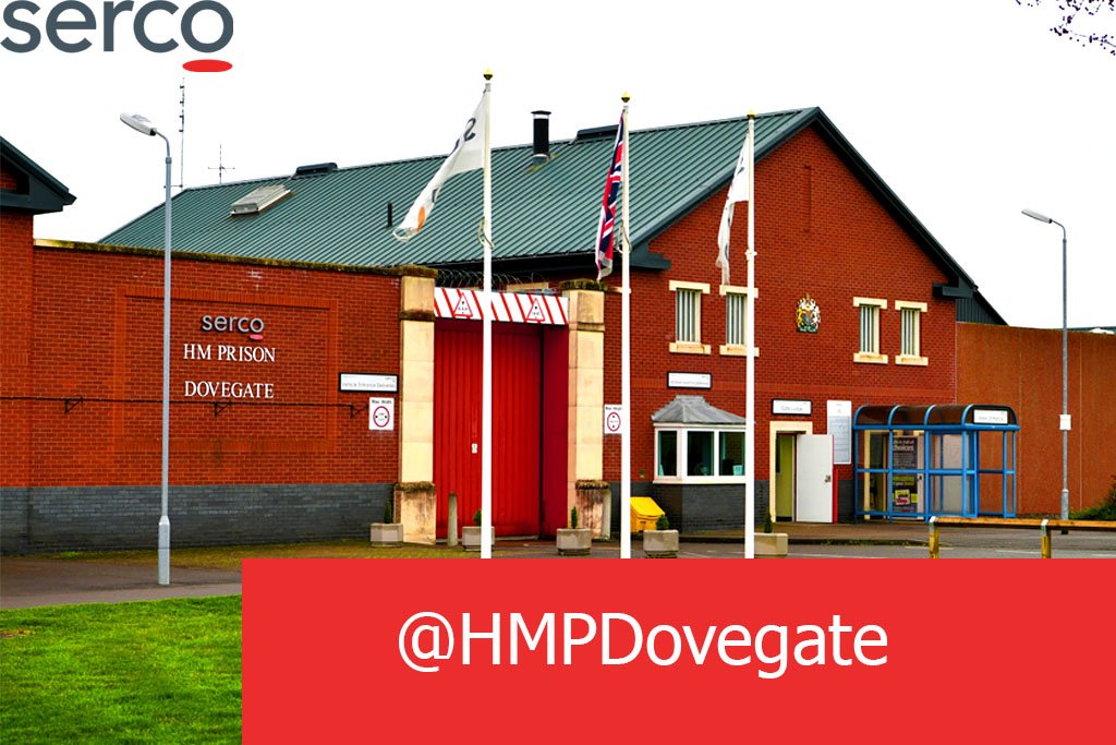 HMPDoncaster's tweet photo. We’re proud to announce that our sister @SercoGroup site, HMP Dovegate has started actively tweeting!
You can follow them @HMPDovegate
For more information about Dovegate, visit their website: https://t.co/uUTv9Oq75R
#sercoandproud #HMPDovegate https://t.co/bIFwucK5FH
