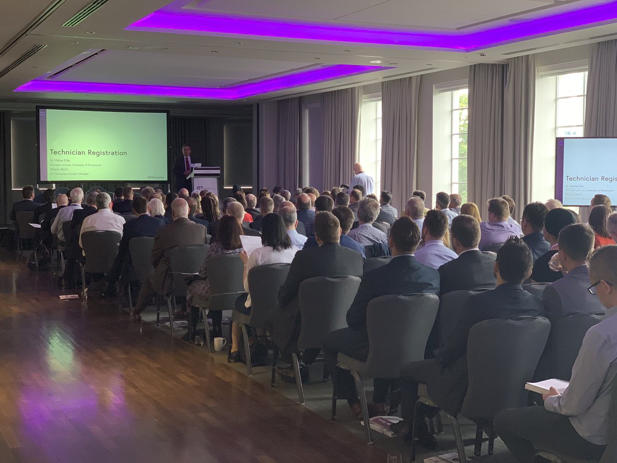 Beardy_58's tweet image. Next up Dr Misha Filip from @portsmouthuni speaks about their technician registration programme at @TheIET Summer Partnership Event #IETPartnerships