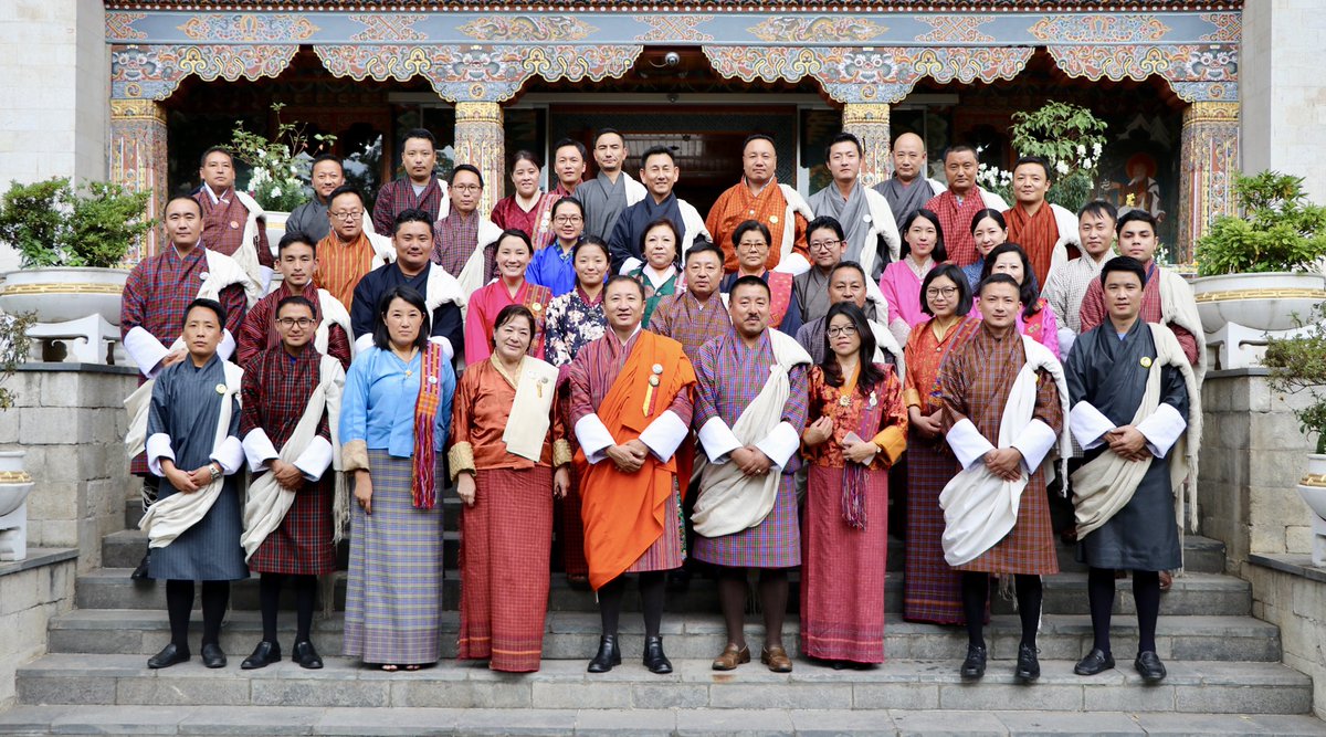 Aum Kunzang C Namgyel retires from civil service today after serving the TSA WA SUM for the last 39 years, 3 months &amp; 23 days. Best Wishes on your retirement...Tashi Delek and Kadrinche...