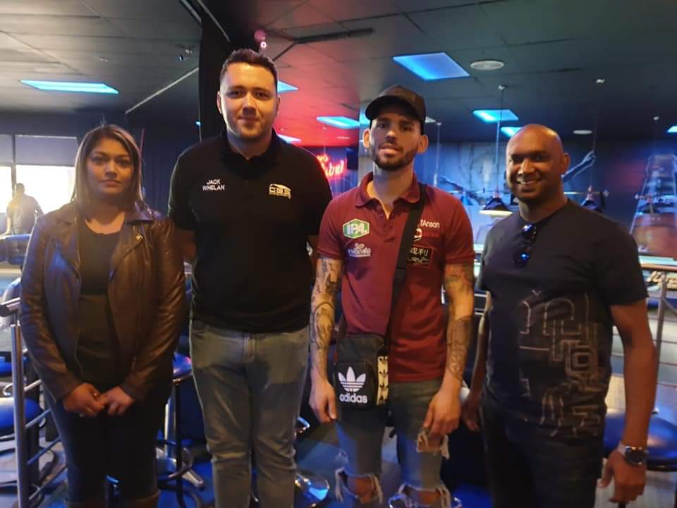 Sowetoblackball's tweet photo. Congratulations to #ClintI'anson from England for winning our Annual Time Out R500K Pool Tournament,  he beat #WetsiMorake in the final.  #JackWhelan took 3rd Place #Mzamo from Eastern Cape taking 4th place. We wish for support from @SPORTandREC_RSA @Tourism_gov_za @GautengSACR https://t.co/5ZCXhChiAH