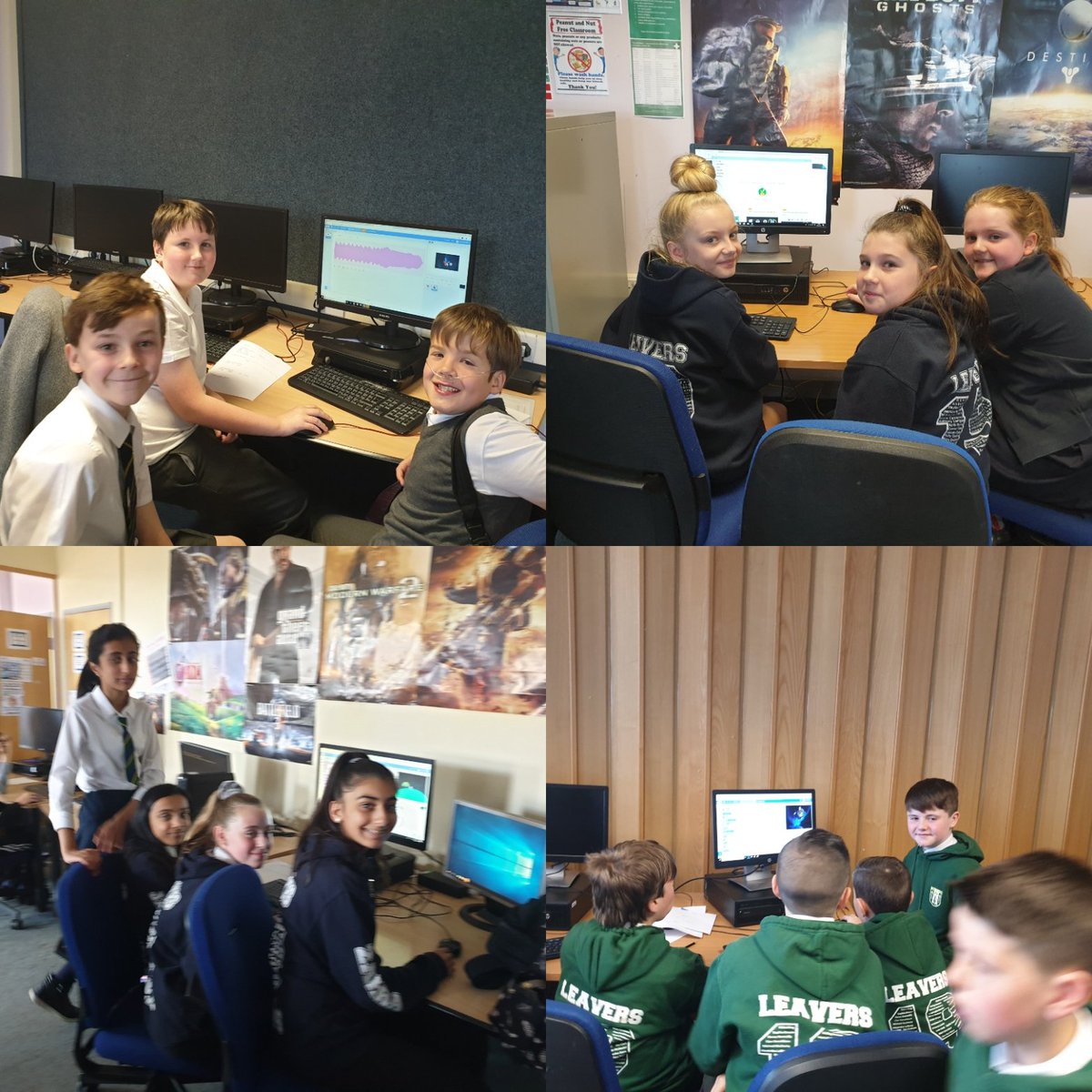 aford78's tweet photo. 7th year now of @MiniGameJam biggest impact this year? @IochdarSchool Skyping in to take part. 101 children ftom 5 authorities in Scotland took part 71 in perosn @WestCollScot 30 between 2 schools using @GlowScot @MicrosoftTeams to Skype us #connectingeducation #MIEExpert https://t.co/ROjCtDBj7R