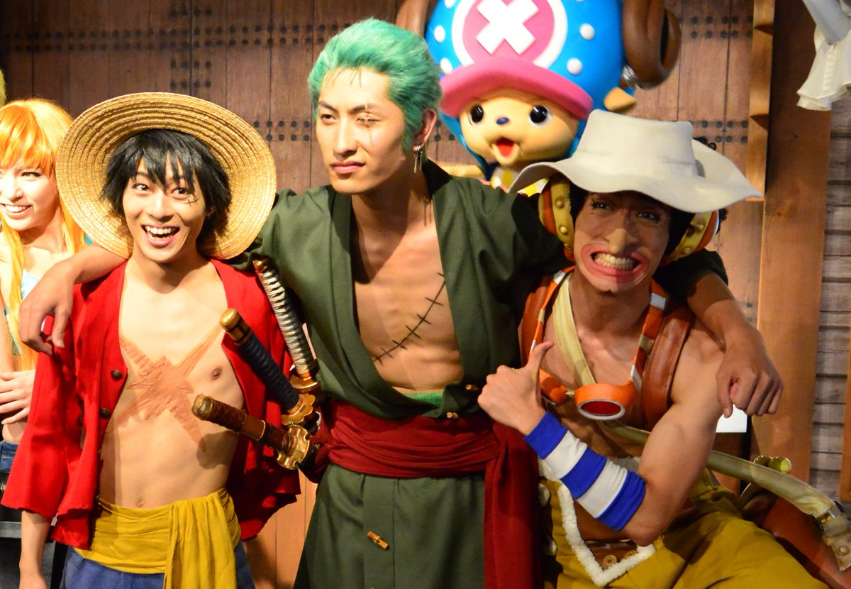 ティマ 東京ワンピースタワー 15 7 30 1st Live Attraction 永田くんルフィ 伊万里くんゾロ 及川くんウソップ T Co Pfsyhyet5q Twitter