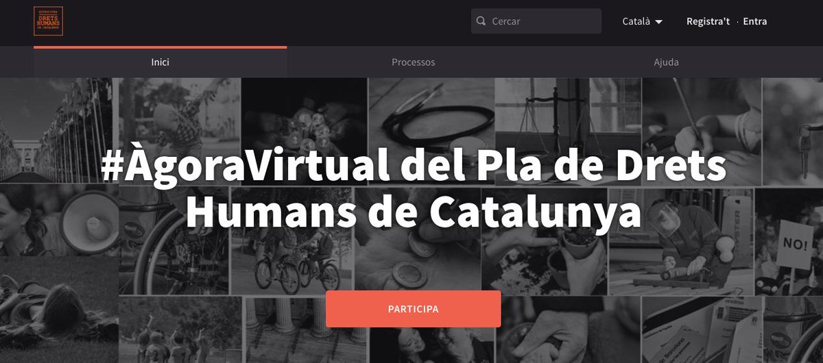 estructuraDHC's tweet photo. 👉🏾 Digues la teva sobre el #PlaDeDretsHumans de Catalunya a través de l' #ÀgoraVirtual
🌐 https://t.co/q3TXnmzQeC
#DemocràciaIgualitària
#DemocràciaPlural
#DemocràciaParticipativa
#DemocràciaParitàriaiInterseccional
#DemocràciaGarantista
#ÀgoraDeDrets https://t.co/XgpZTKrf5h