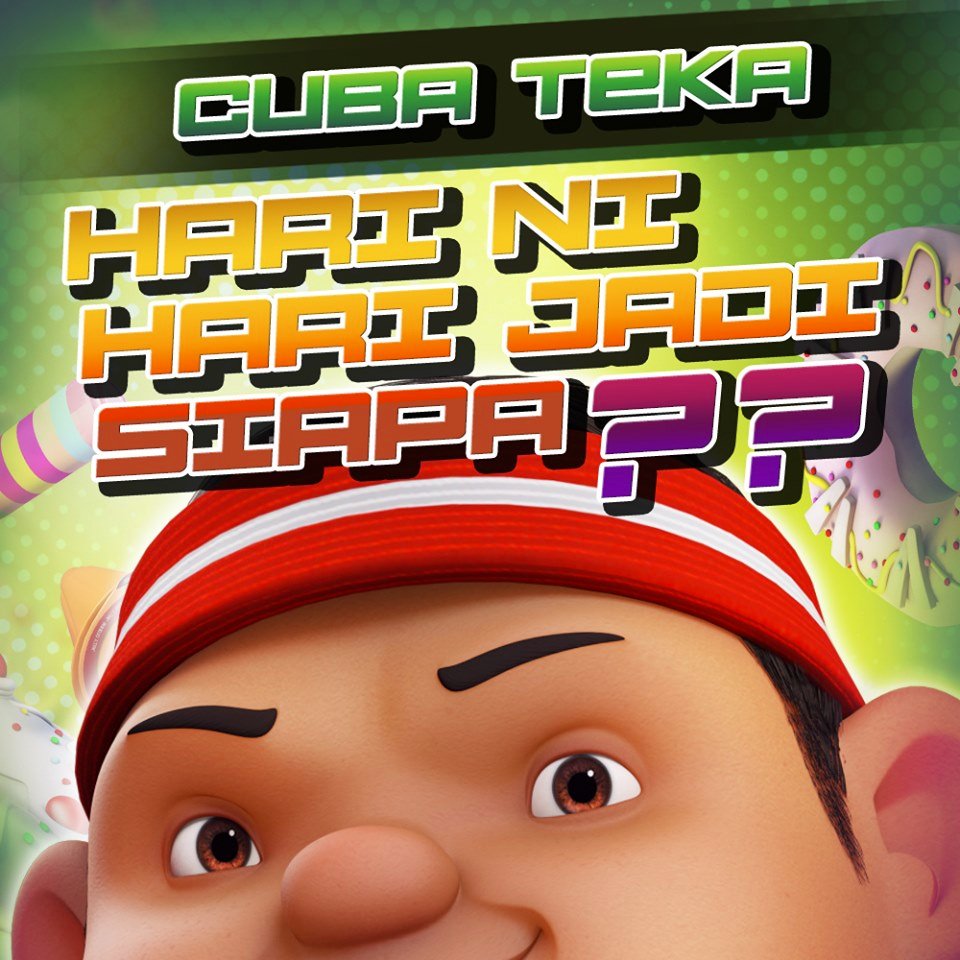 Boboiboy On Twitter Hari Ni Eh Can You Guess Whose Birthday Is It Today Boboiboy Boboiboygalaxy Gopal Monsta10years