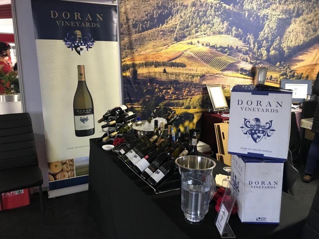 DoranVineyards's tweet photo. Missed the @TheWineShowZA in JHB? No need for sour grapes, catch us at the show in Cape Town from 11-13 July! See you there! 🍷 https://t.co/RHCQ0GEBhz