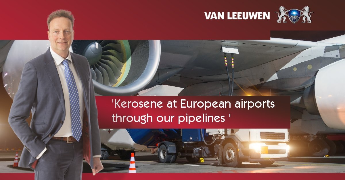 VanLeeuwenGroup's tweet image. Interesting blog &quot;Kerosene at European airports through our pipelines&quot; by Martin van Sintmaartensdijk. Read it on our website: bit.ly/2WRd94E