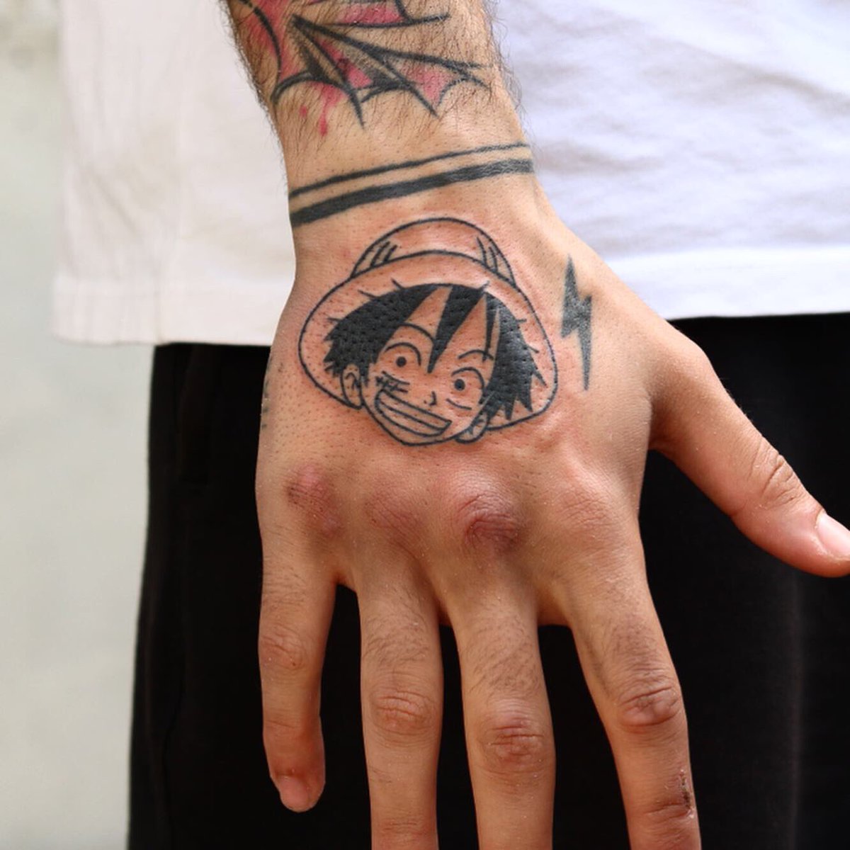Gomen Tattoo I Made This Tattoo Last Week Luffy Luffy Onepiece Tattoo Gomen Tattoo I Made This Tattoo Last Week Luffy Luffy Onepiece Tattoo