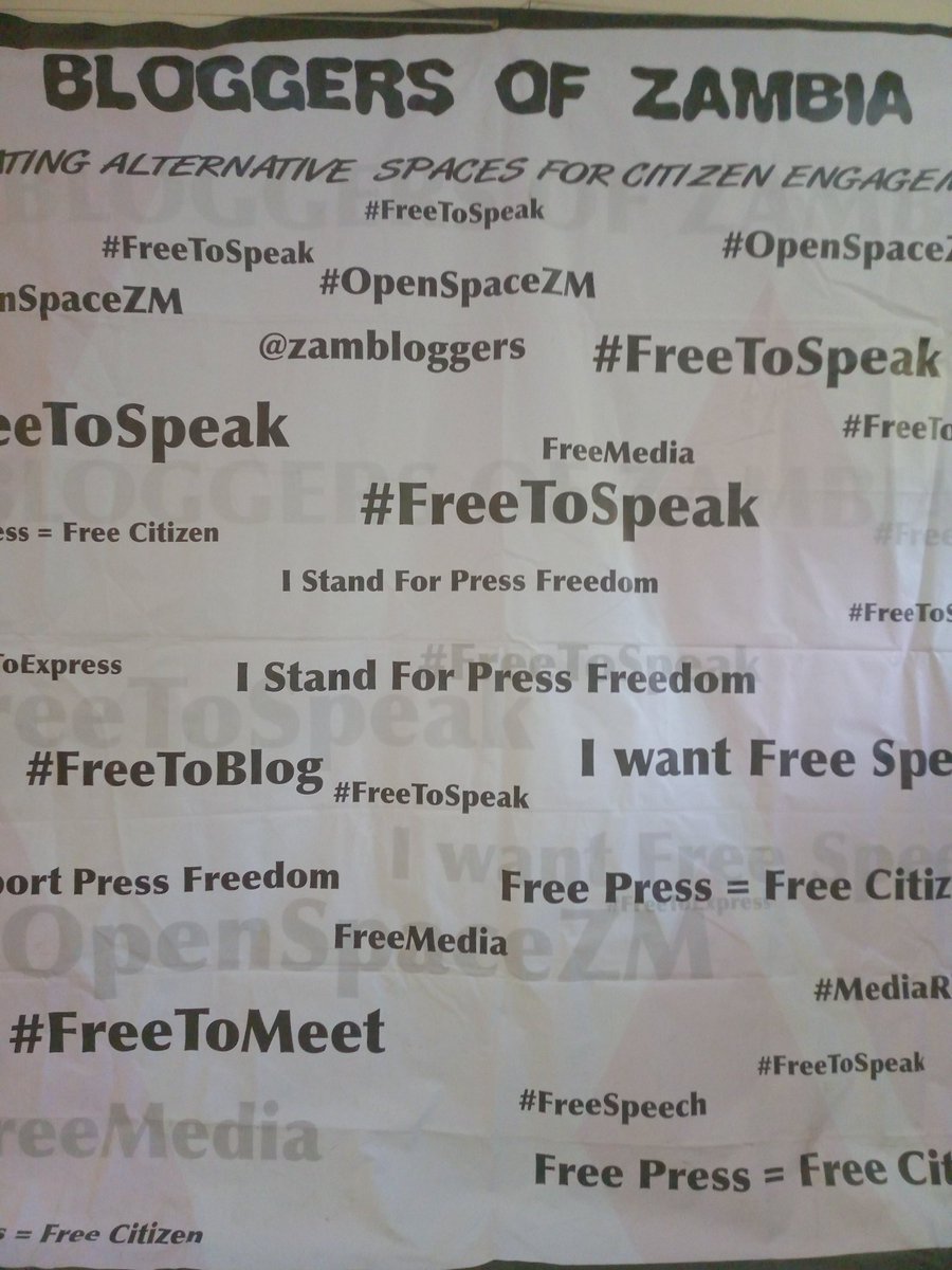 HenryNgosa9's tweet image. #BloggersofZambia Thank you, we just need more of such
#FreePress
#FreetoBlog
#FreeToSpeak
#FreeToExpress
I Stand for Press Freedom 💪💪