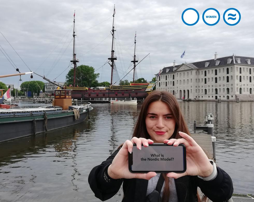 RYBWomen's tweet photo. How many people % in the #Netherlands know what #NordicModel is?
At the moment we're doing a small survey in the streets to find out. To be continued💫 https://t.co/VAPs2itWGs