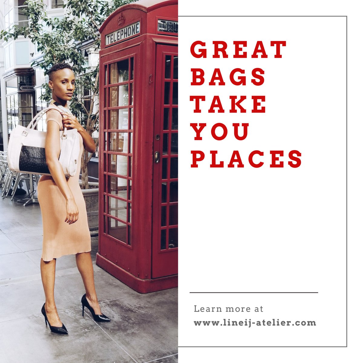 LineijInc's tweet photo. Where will you take your bag? Tag a friend you’d take with you on your adventure. #wanderlustwednesday #Wanderlust #ShopLineij #blackgilrmagic #ShopBlack @GodisRivera @Essence @TanyaAChristian @BarrettAll @MissJulee https://t.co/QYLq0Xakzw