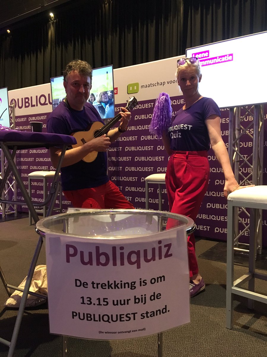#Cday19 is begonnen! Doe mee met de Publiquiz en win een dinercheque van € 100 #Logeion