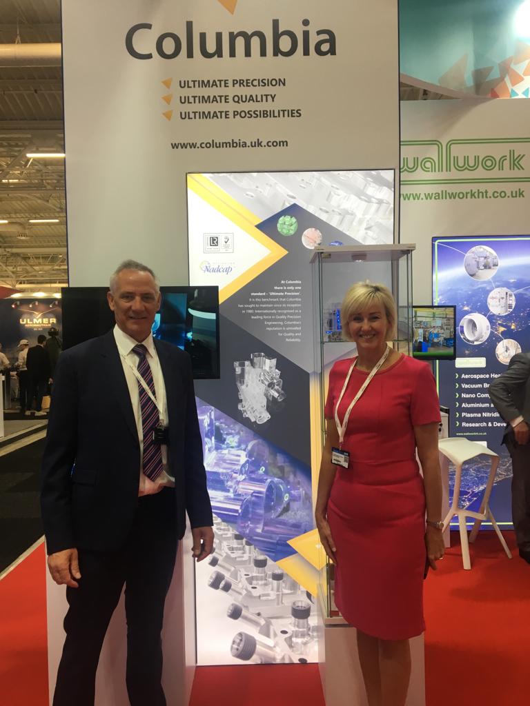 MAAaero's tweet photo. One of our members, @ColumbiaPrecis2, is exhibiting with us at #ParisAirShow in the UK Pavilion, Hall 2B, Stands F188/G183. Columbia is internationally recognised for supplying high-quality, precision components to various industries including #AeroSpace. https://t.co/kTtmc15utG https://t.co/1K8Eue34yW