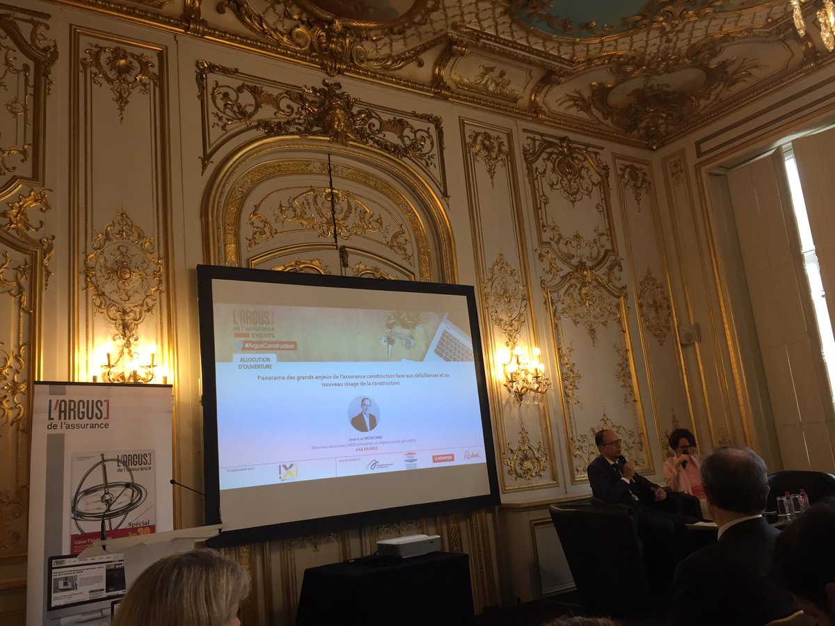 EvenementsARGUS's tweet photo. En direct du Forum Assurance Construction. Sinistralité, réglementation, innovation : vers une sortie de crise ? Réponses de nos experts sur #Argusconstruction. https://t.co/qn4Ngzb84O