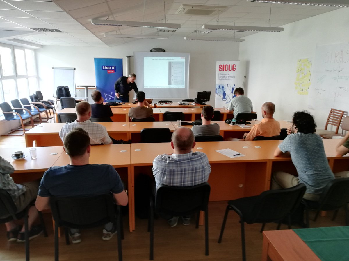 SIOUG (@sioug_si) on Twitter photo Thanks <a href="/pdevisser/">Piet de Visser (Не надо было трогать Мрию!)</a> for delivering your presentation about going Serverless on our last meetup. Safe travels, and see you soon! Thanks <a href="/pdevisser/">Piet de Visser (Не надо было трогать Мрию!)</a> for delivering your presentation about going Serverless on our last meetup. Safe travels, and see you soon!