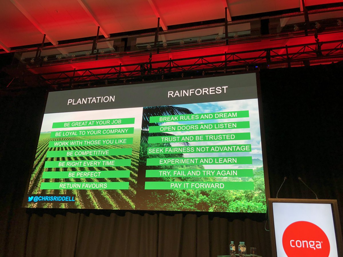 Excellent and inspiring talk by <a href="/chrisriddell/">chris riddell</a> at #CongaConnect. Thank you!