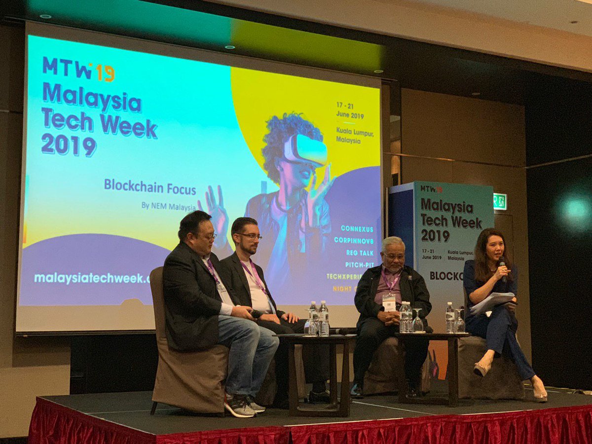 Nem On Twitter Icymi The Malaysian Government Has Given Nem Blockchain Centre The Opportunity To Host The Blockchain Track For The Malaysia Tech Week 2019 The Session Was Hosted By Jasmine Ng