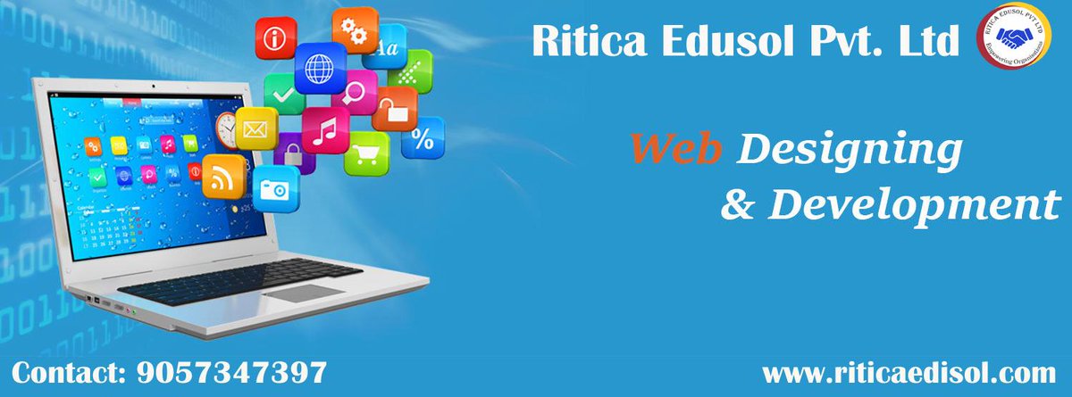 Ritica13's tweet photo. Ritica Edusol Pvt Ltd with its dedicated team of top notch professionals specifically serving the Industry. 
Our Services:
#DigitalMarketing
#WebDevelopment
#AndroidDevelopment
#OMRAndBookPrinting
 Website Details:https://t.co/SRD3ajkouQ              
Call us: 9057347397 https://t.co/XwoHUuLjLV
