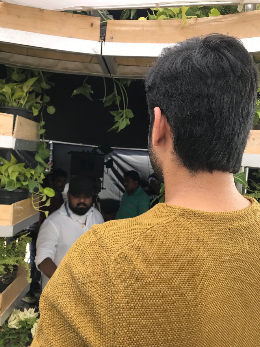 actor_nithiin's tweet photo. Almost after an Year I am back in front of the camera😎A new day, new look, a new character. Very Excited to kickstart this new journey... 😎 
BHEESHMA shoot begins!!
 ⁦@VenkyKudumula⁩ ⁦@iamRashmika⁩ ⁦@vamsi84⁩ ⁦@SitharaEnts⁩ https://t.co/tWY8oBWtZD