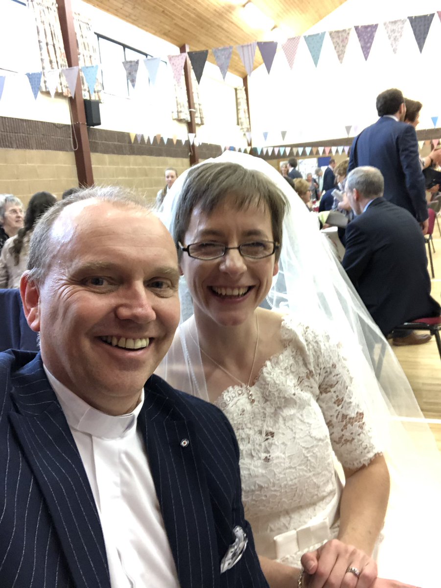 PCIModerator's tweet photo. Delighted to share in Caroline and James’ wedding yesterday. Marriage is special gift of God. Praying for you as you begin your new life together https://t.co/2gkRTh5zm1