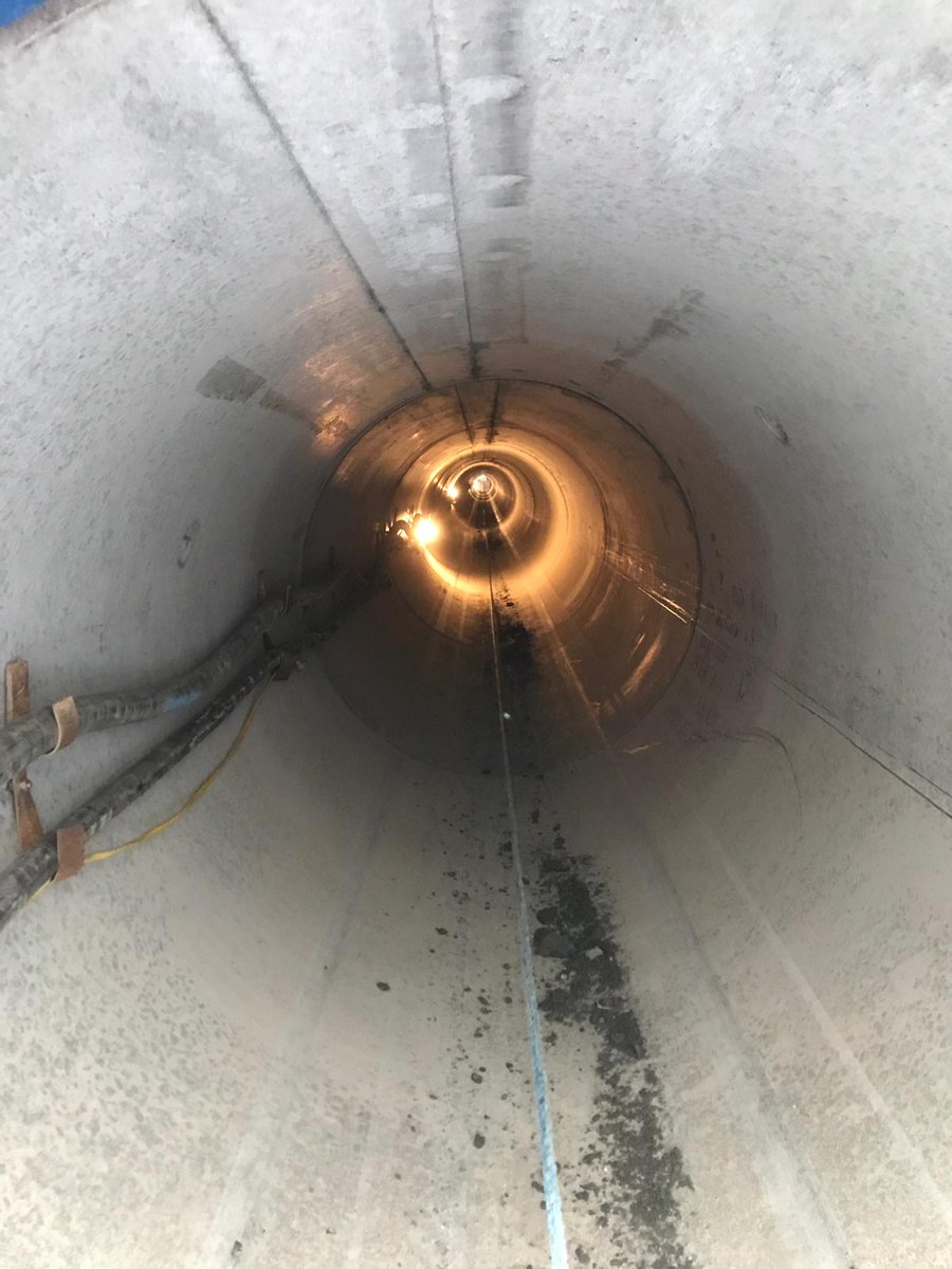 HBTunnelling's tweet photo. #Pipejacking 90mtr drive under Motorway using @FPMcCann concrete pipes.
#HD22 upfront #design in line with Highways England undertaken by HBT
#tunnels #tunnelling #tunnel #civilengineering #trenchless #pipejack #urx #caisson #shaft https://t.co/uGd7gGqwRd