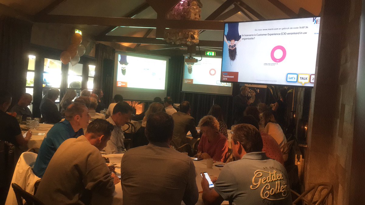 Volle bak bij #cxtrendevent van <a href="/StichtingKIRC/">Klantinteracties</a> en #openvaren