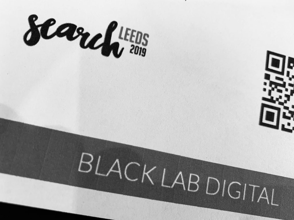 It’s finally here! #searchleeds we are looking forward to a day full of insight and networking