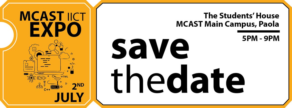 MCAST Institute of ICT projects EXPO on Tuesday 2nd July from 17.00 to 21.00, at the MCAST Student Hub.

linkedin.com/feed/update/ur…