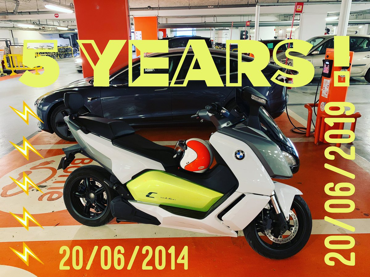 chris75sf's tweet image. Today : 5 YEARS of #BMW #CEvolution ! ⚡️⚡️⚡️⚡️⚡️👌 20/06/2014-20/06/219