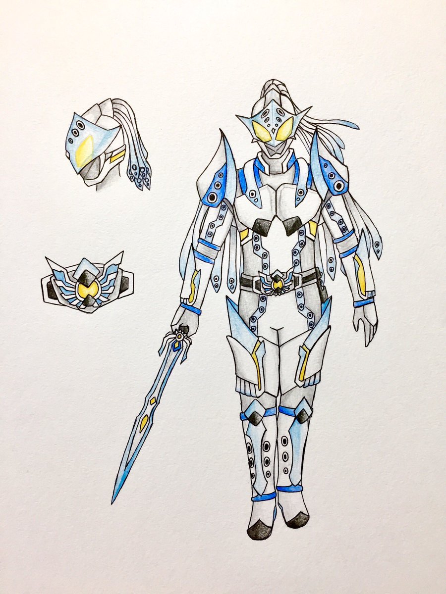 レンジ Twitterren ライダーラボ計画 初参加です 名前 仮面ライダーイカロス モチーフは イカ 西洋騎士 です 全体にイカのヒレや足 吸盤 クチバシなどのデザインを盛り込みました レンジ Twitterren ライダーラボ計画 初参加です 名前 仮面ライダーイカロス モチーフは イカ 西洋騎士 です 全体にイカのヒレや足 吸盤 クチバシなどのデザインを盛り込みました