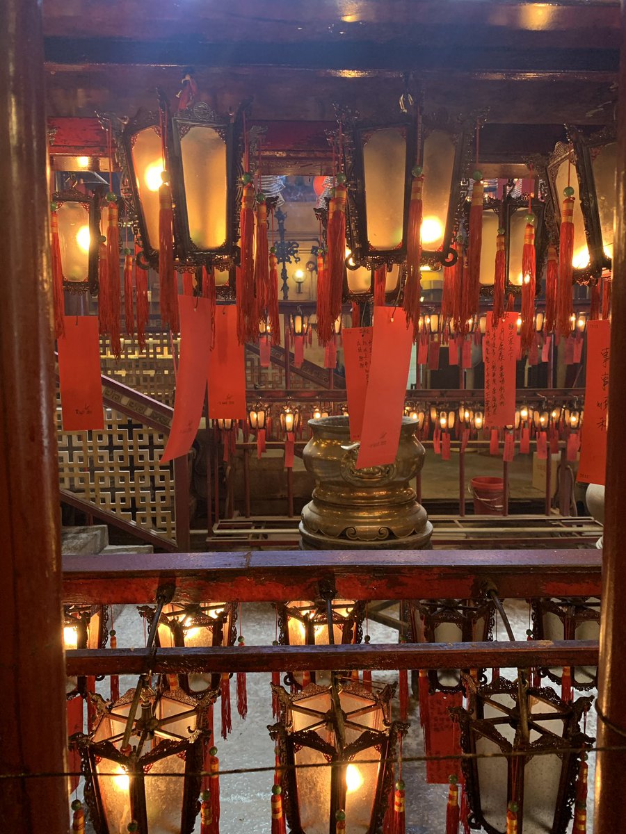 lisafryar's tweet photo. Whenever I visit Hong Kong, I find my way to the Man Mo temple for a reading by one of the elder monks.
Today didn’t disappoint
#ManMo #Temple #HongKong #travel #incence #reading https://t.co/BrnaALH2Nj