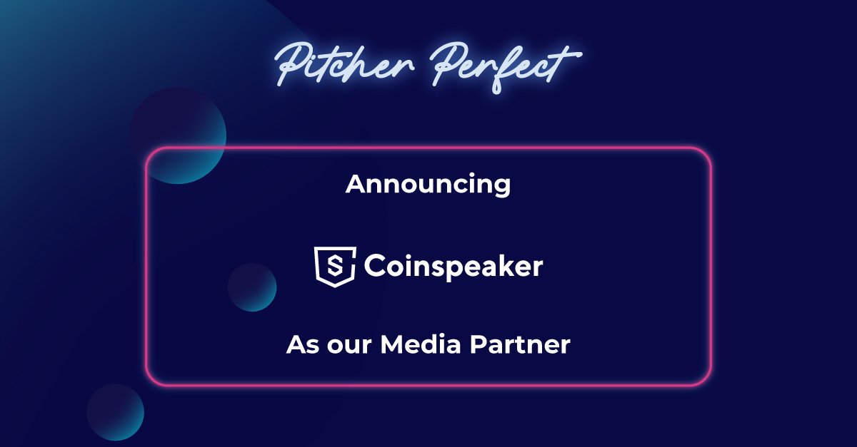 We are glad to announce @Coinspeaker as a Media Partner for Pitcher Perfect Hong Kong. 

#MediaPartner #PitcherPerfect #HongKong