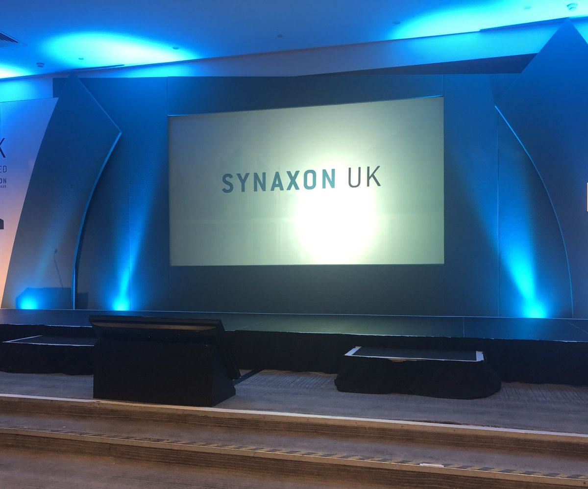 Ready to hear about all the new developments across the IT sector to carry on bringing our customers the very best in service and products @SynaxonUK