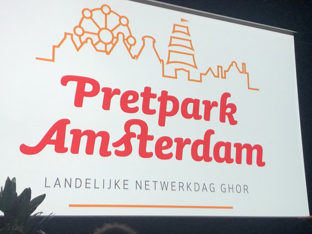 Vandaag mooi programma in Amsterdam <a href="/GHOR_HGL/">GHOR Haaglanden</a> <a href="/VRH_Haaglanden/">Veiligheidsregio Haaglanden</a> is ook present #netwerkdag ontmoeten combineren met inhoud #veiligheid bij evenementen
