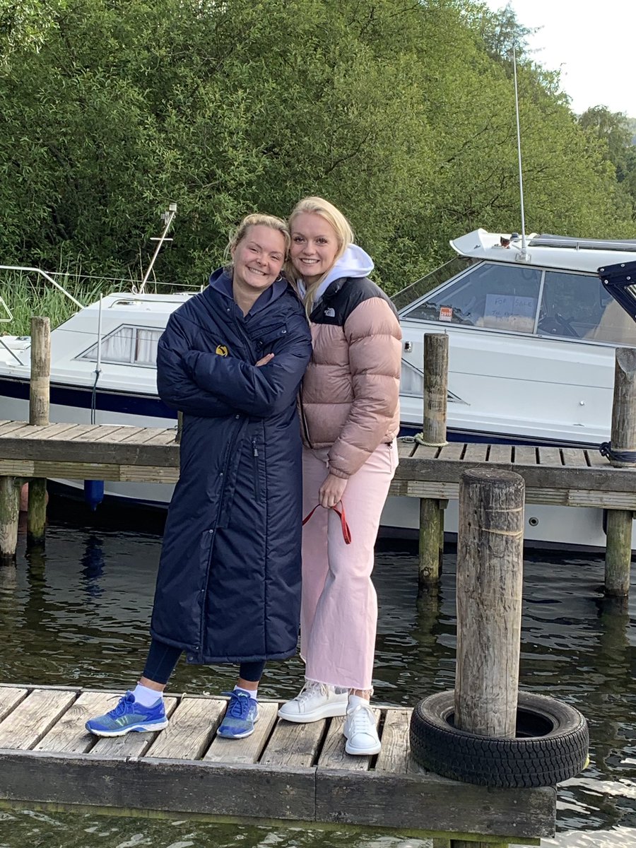 SedberghGirls's tweet photo. The previous Boddy Challengers Imo and Tabz awaiting the arrival of this year’s girls #BoddyChallenge #BCSupport https://t.co/n6xd6BGfji
