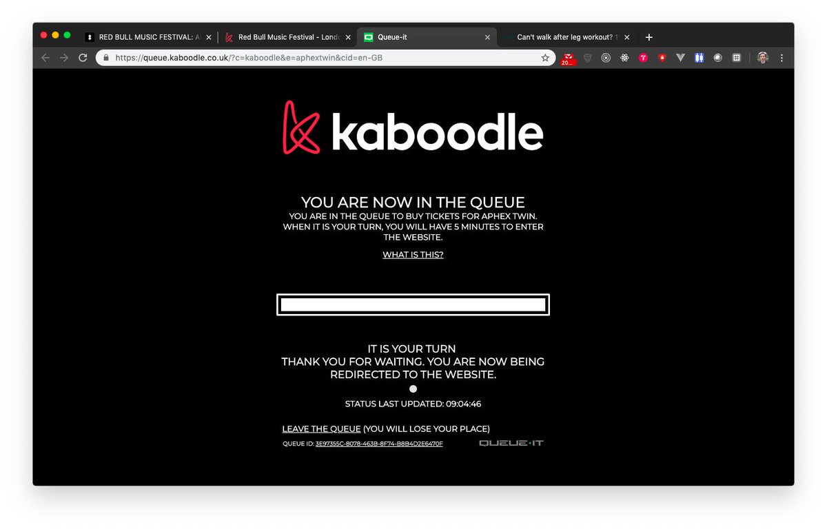 ruchevits's tweet photo. @Printworks_LDN @kaboodlemcr Ridiculous. Clicked 'Book' at 9:00:10 and it's fucking SOLD OUT! https://t.co/UzusFyLIBE