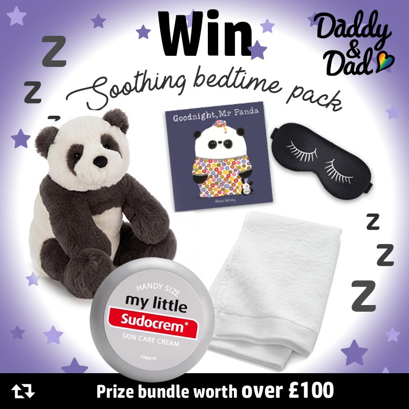 DaddyandDadBlog's tweet photo. #Competition | Follow @DaddyandDadBlog and @Sudocrem and RT this tweet for your chance to win a bedtime bundle worth over £100 💤 

Closes 31st July 2019. Info and terms: https://t.co/3vHYNgrOpk

#giveaway #win #prizedraw #prize #RTtoWin https://t.co/YOY8RenXtW