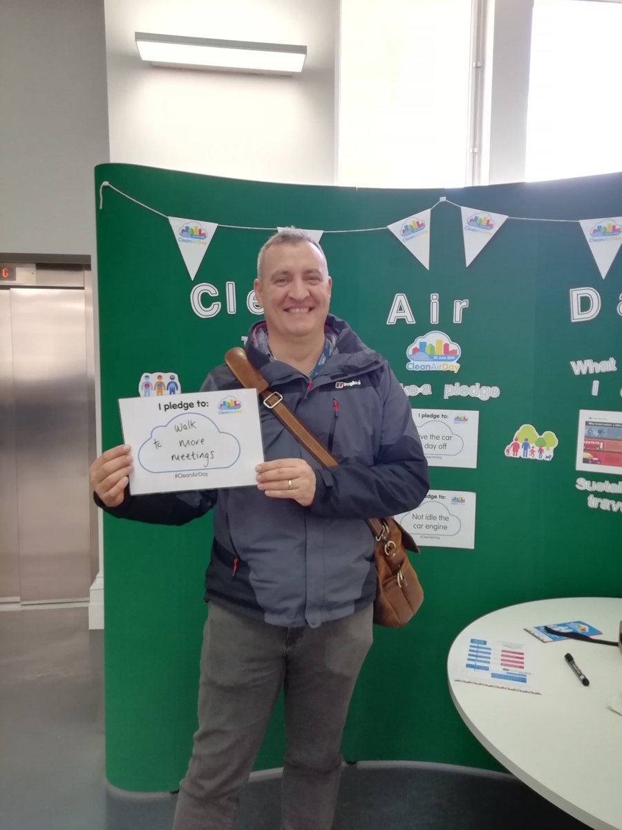 LauraMidgley2's tweet photo. These boots were made for walking well done Matt Haworth walking to meetings #CleanAirDay2019 #letscleartheair https://t.co/ErkDFeNwI8