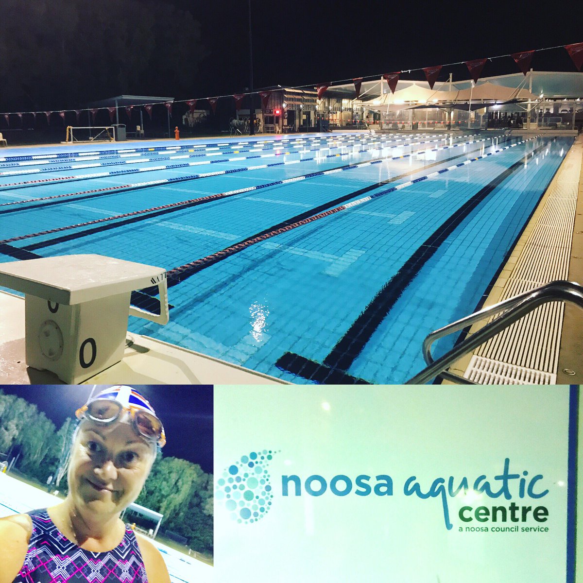 annawardley's tweet image. After a 4-hour round trip to Brisbane for the @StandByNational Support After Suicide Pathways to Care Conference, great to train at the Noosa Aquatic Centre. What an awesome facility, training base to many world-class swimmers. 
#bestpools #Suicideloss #ChurchillFellowship2019