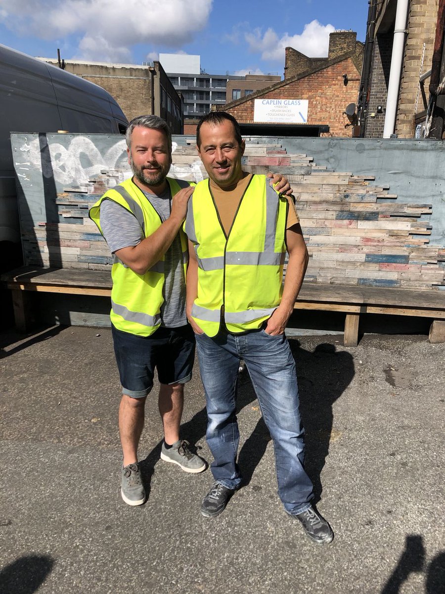 Meet Arron and George. They're best friends, and the driving force behind our new restaurant build. Together they've built and run venues all across London and ours is their biggest project to date. Glad to have you on board guys!