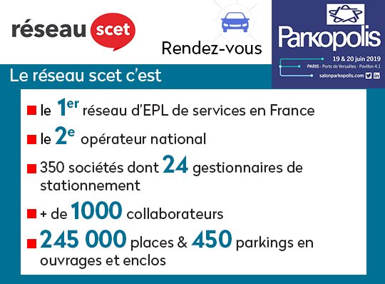SCET_Groupe's tweet photo. 📢[#Parkopolis] Deuxième jour du @SalonParkopolis  où sont présentes nos équipes de consultants au stand F25, retrouvez quelques chiffres clés sur Réseau SCET 🙌 #mobilite #stationnement https://t.co/YnRen7rla9