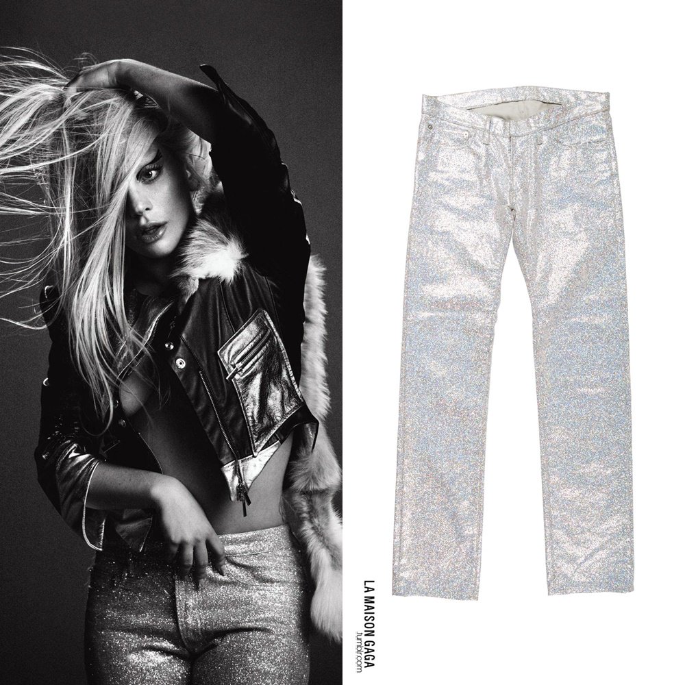 dior homme glitter jeans